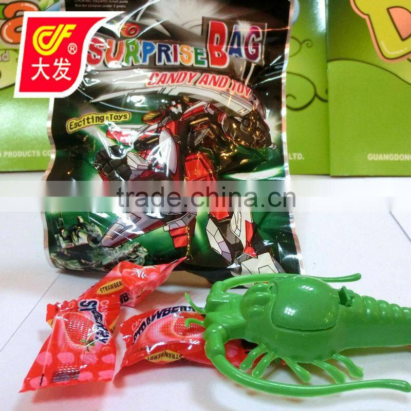 6g hard candy surprise bag toy candy