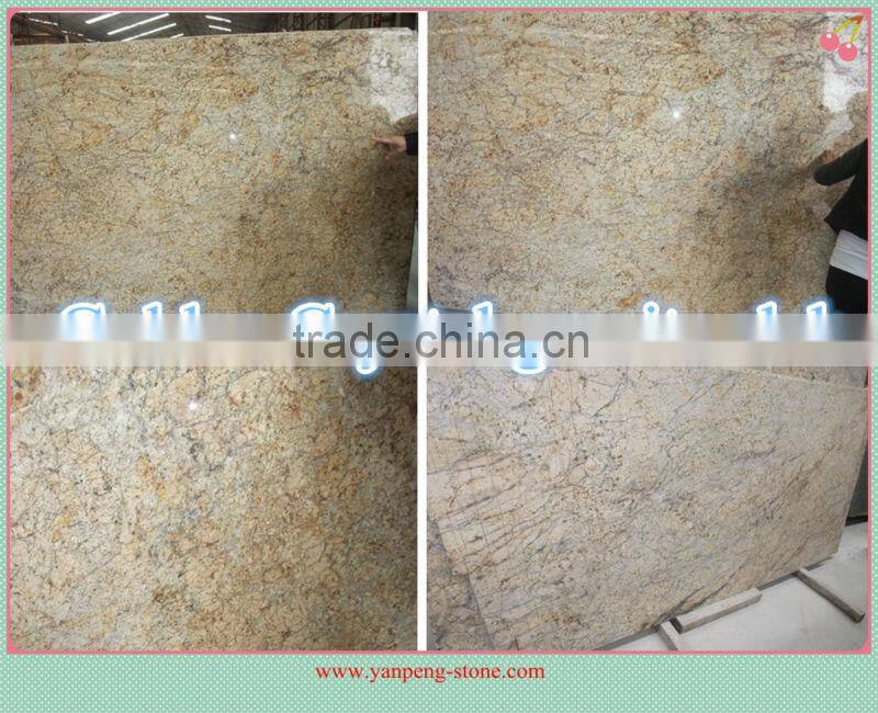 Golden crystal granite slabs wholesale from China