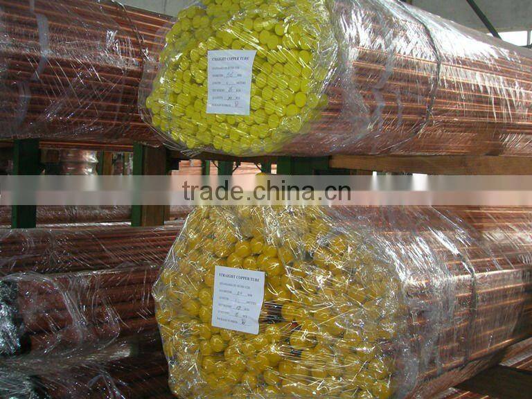 Copper tube in ASTM B280 C12200 for air condition or refrigerator