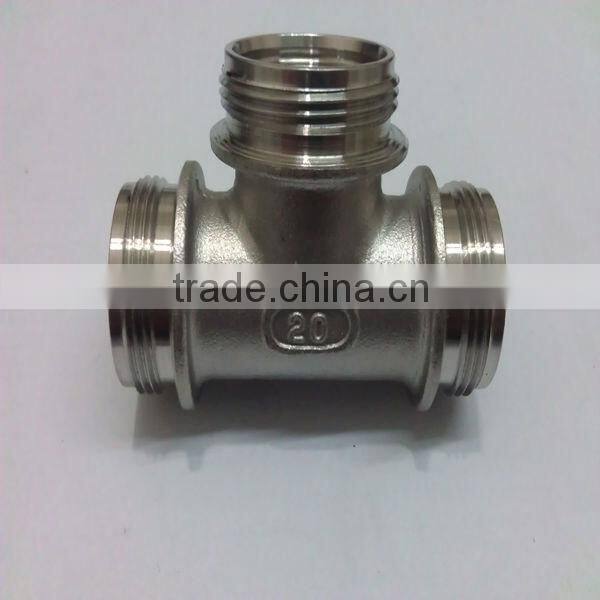 stainless steel equal y tee