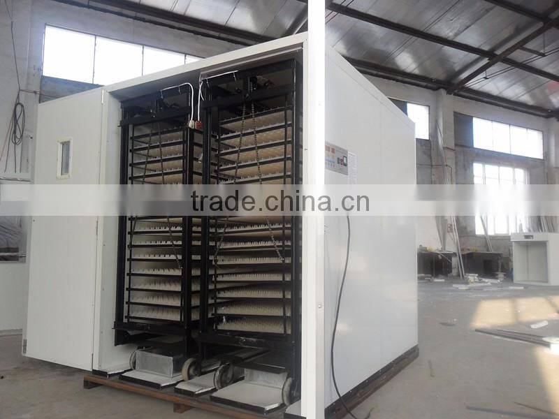 Large capacity hatching machine for 9856 pcs chicken egg incubator on sale