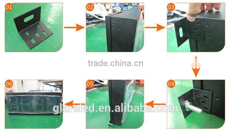 high quality digital calendar clock and temperature desktop