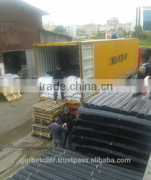 Nylon plastic dowel for screw spike, railway accessories made in Turkey