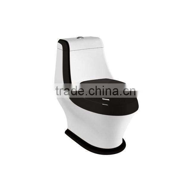 High quality ceramic one piece siphonic toilet
