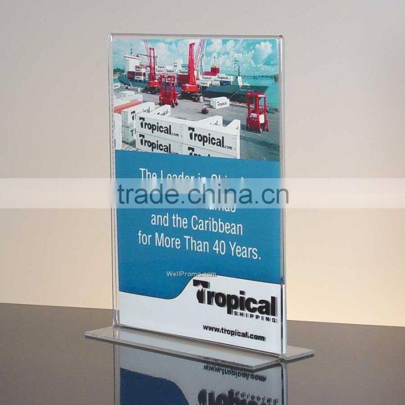 Favorable price shopping mall shopping cart advertising sign holder