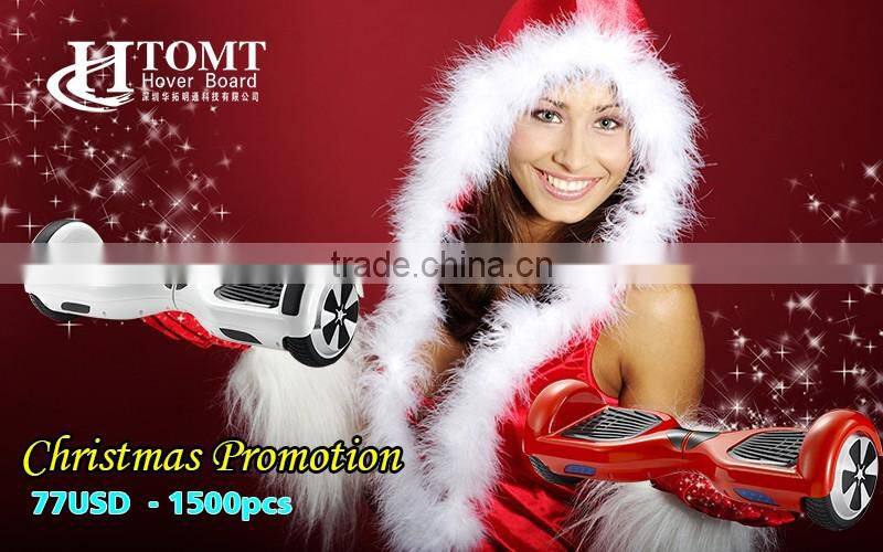 2016 Best Christmas Gift Self Scooter Two Wheels Self Balancing Scooter Wholesale Price