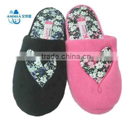 2016 new designs woman bedroom home slippers