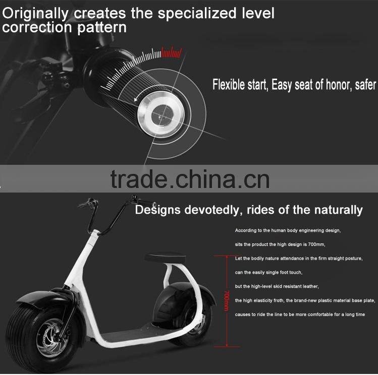 2016 Fashion battery powered Harley style Motorcycle with cool wheel