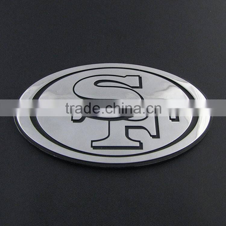 Customized cheap metal car chrome emblem