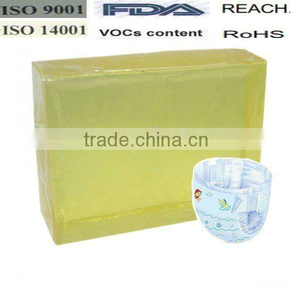 Hot Melt Pressure Sensitive Adhesive for Panty Liner