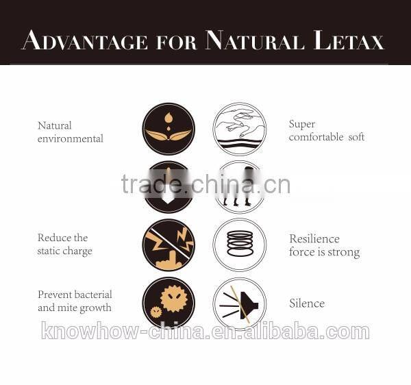 2016 Pure Natural Coconut Latex Mattress with High Quanlity