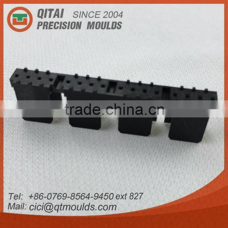 Plastic injection moulders black plastic computer connectors china supplier