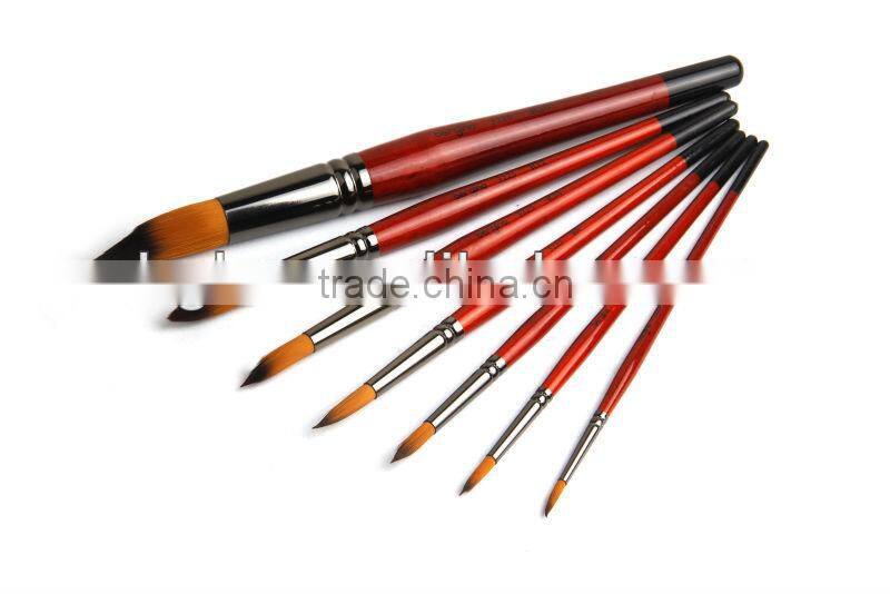 3225 Bergino professional synthetic artist painting brush manufacturer