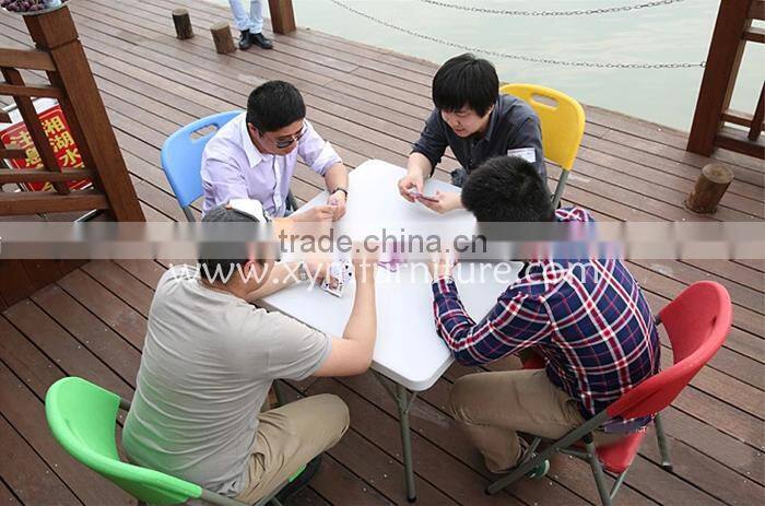 Plastic Blow Molding Folding square Table XYM-M10