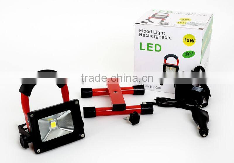 portable led flood light,10W Battery Powered LED Flood Lights