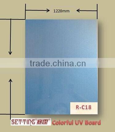 E1 Formaldehyde Emission Standards and First-Class Grade 9mm Popular Selling High Gloss UV Board UV MDF Board for Decoration