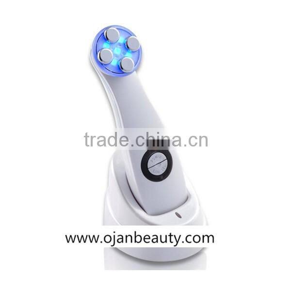 hand-held face and body care machine ultrasonic infrared ems slimming