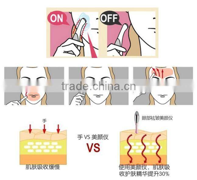 OEM mini portable eye massager vibrator / eye masage pen / electric massager