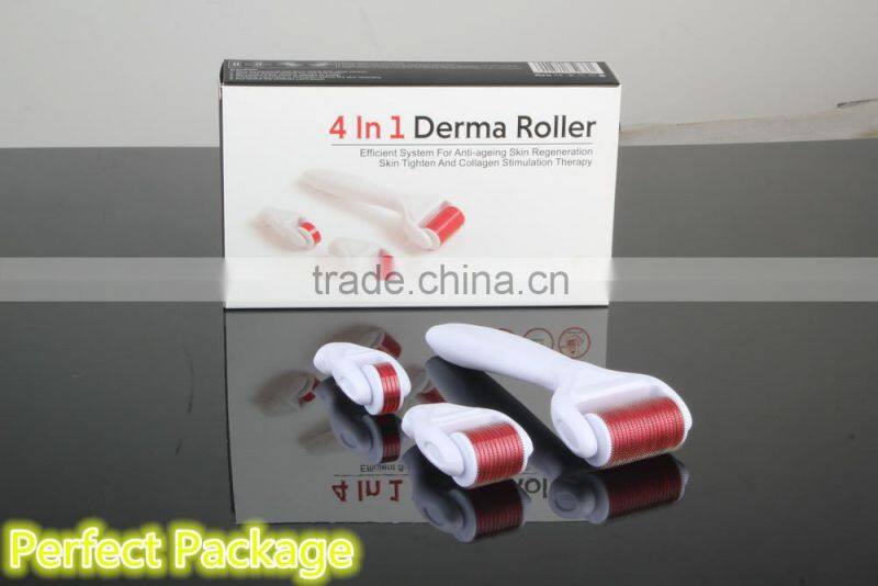 2015 GTO Newest 4 in 1 Derma Roller With Disinfecting Tank