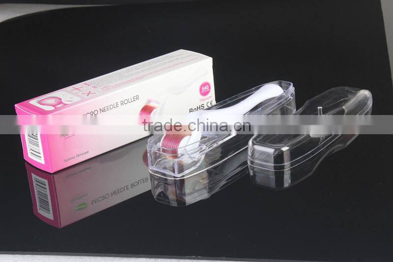 2013 new package GMT540 Derma roller/skin derma roller/titanium derma roller or stainless steel