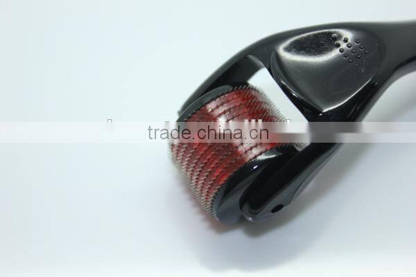 Titanium micro needle skin dermaroller 540 pins derma roller for anti cellulite