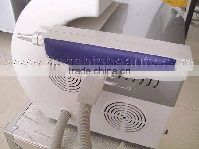 2014 q switch laser system hot nd yag laser tattoo removal machine