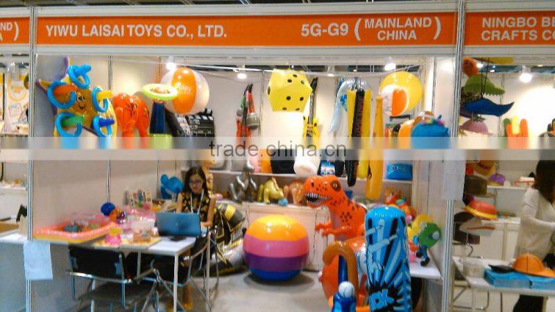 Factory wholesale inflatable PVC bear design tumbler animal toys for promotion
