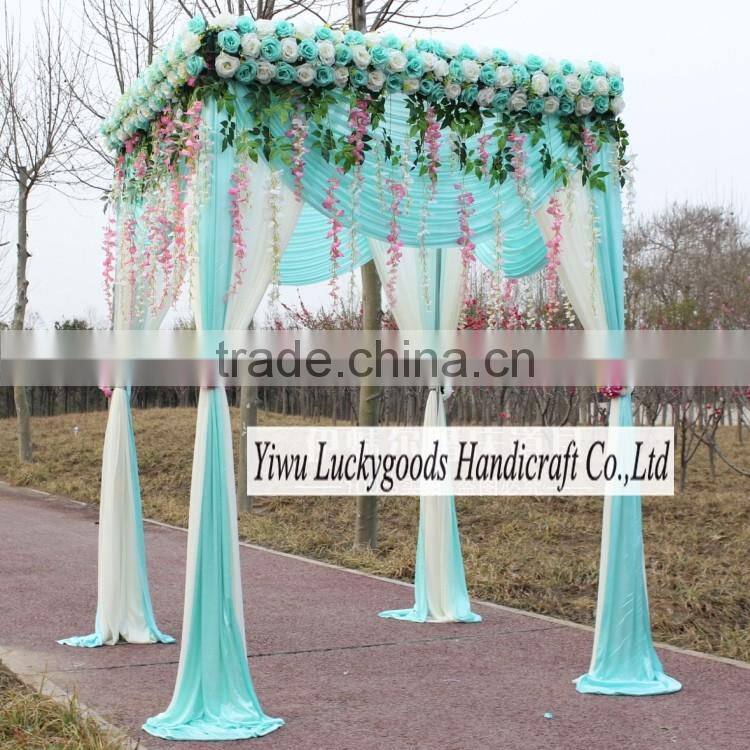 latest design 1m acrylic wedding flower stands wholesale