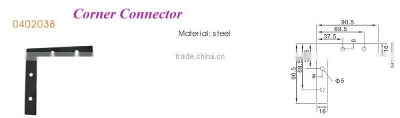 furniture cabinet metal angle code corner connector