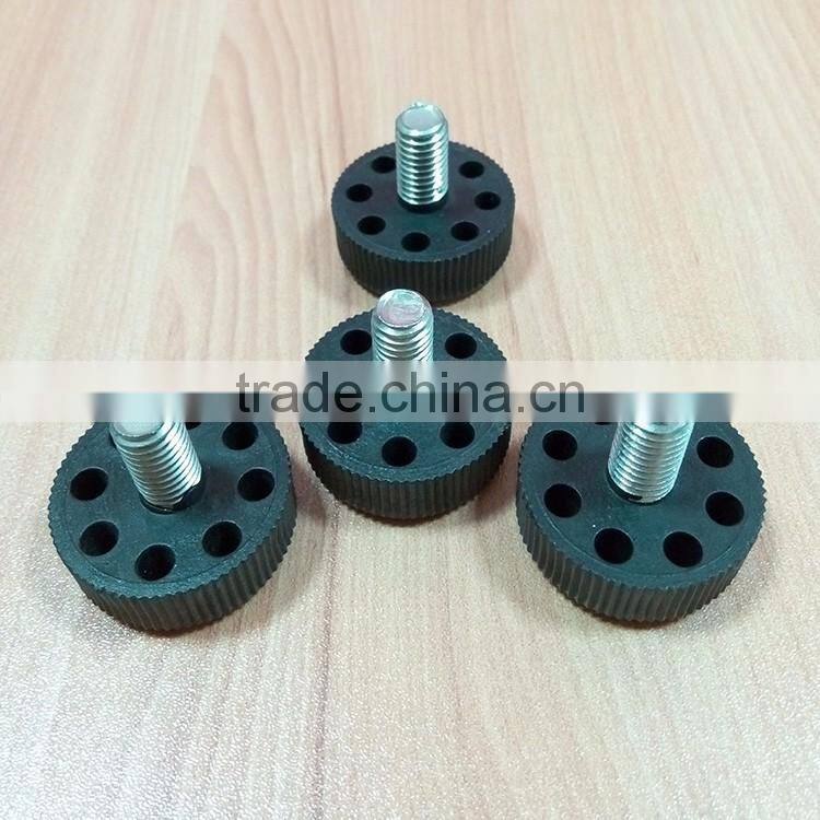 Furniture Leg Hardware Plastic Adjustable Feet for Furniture