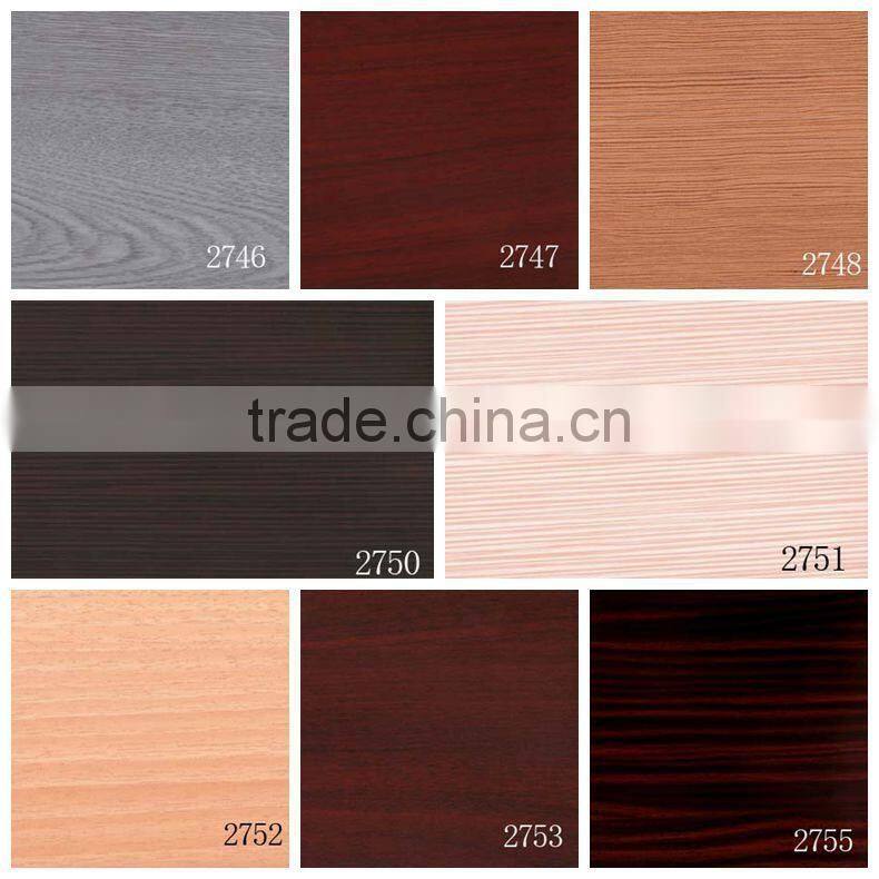 high gloss PVC wood grain film