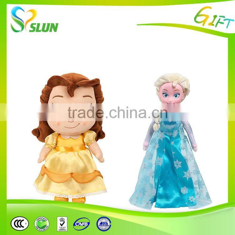 Lovely stuffed plush dolls custom Plush doll manufacturer