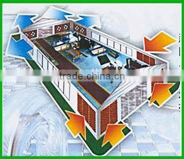 2016 industrial evaporative cooling pad/honeycomb for chicken farm and greenhouse