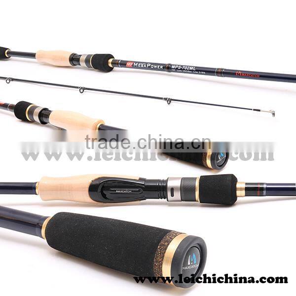 Mega fight IM12 carbon spinning fishing rod