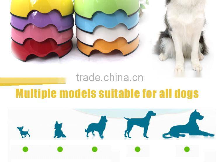 Eco-friendly melamine slow feeding shape dog bowl/ pet bowl