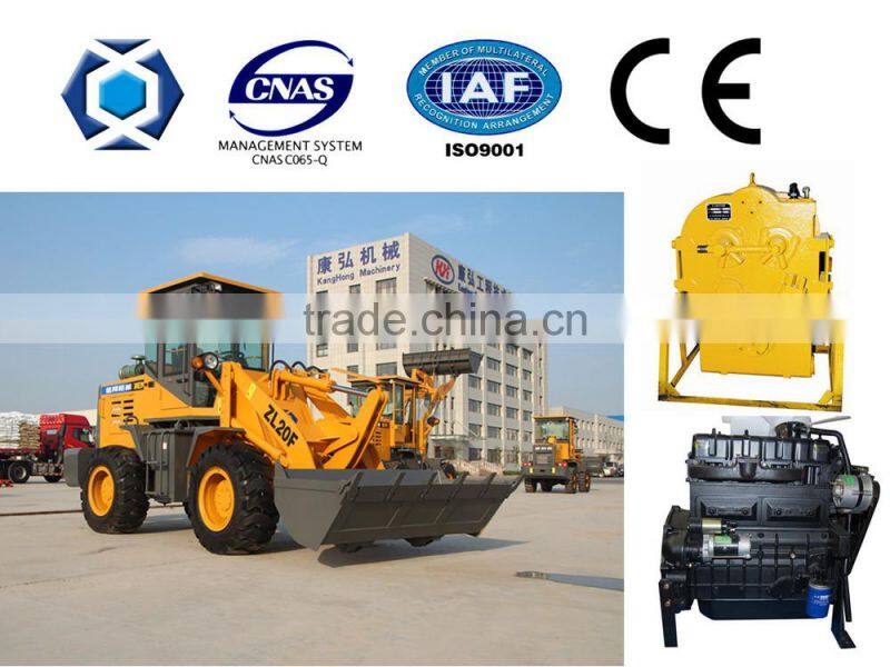 ZL20F China mini wheel loader with price for sale