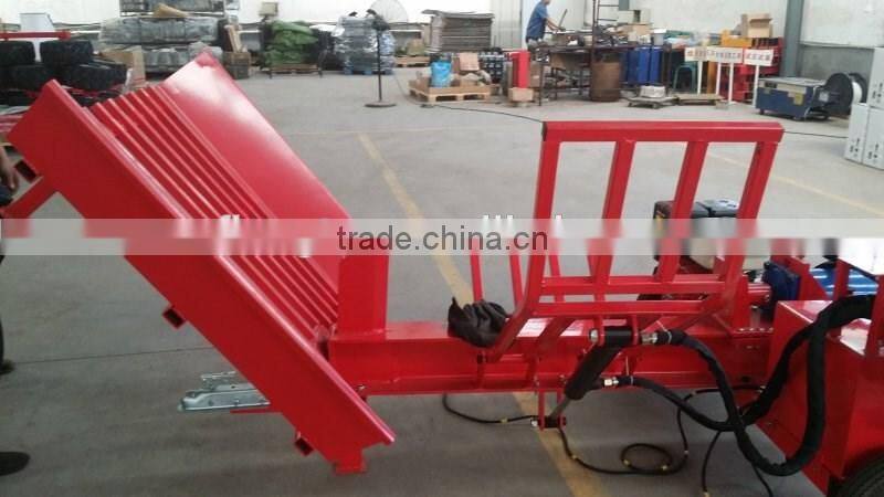 37 Ton Diesel Engine automatic hydraulic log splitter with CE approved