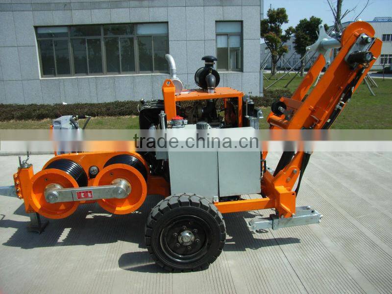 Overhead Power Line Stringing Equipment SA-YQ60 Hydraulic Puller