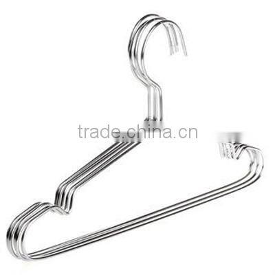 5 PCS 32cm Large Heavy Duty Stainless Steel Clothes Coat Jacket Hangers