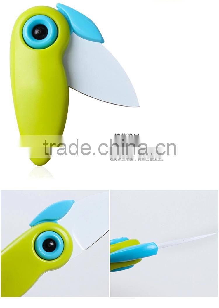 creative bird shaped foldable mini cutter/knife