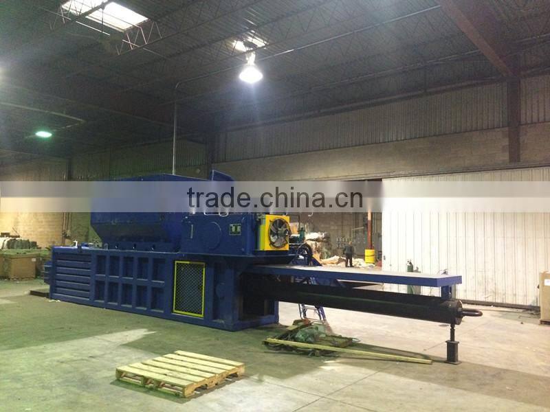 Horizontal Manual Waste Paper Press Baling Machine For 100T
