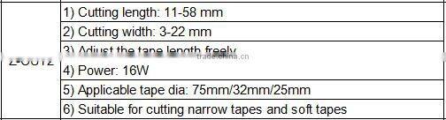 high quality electric automatic z-cut 2 tape dispenser