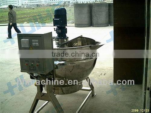 industrial cooking machine food processing jacketed kettle