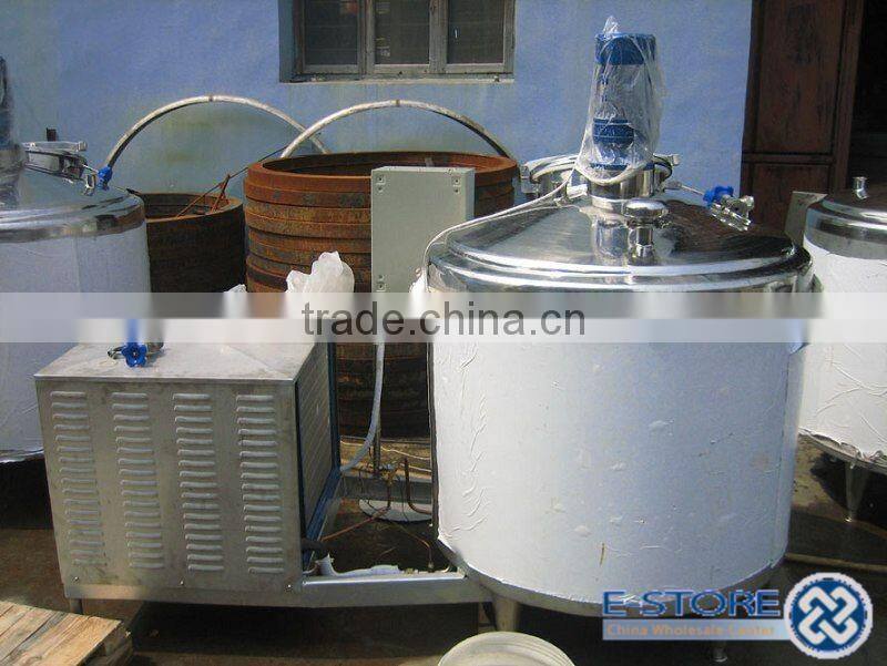 vertical Milk Cooling tank 300L cooling tank