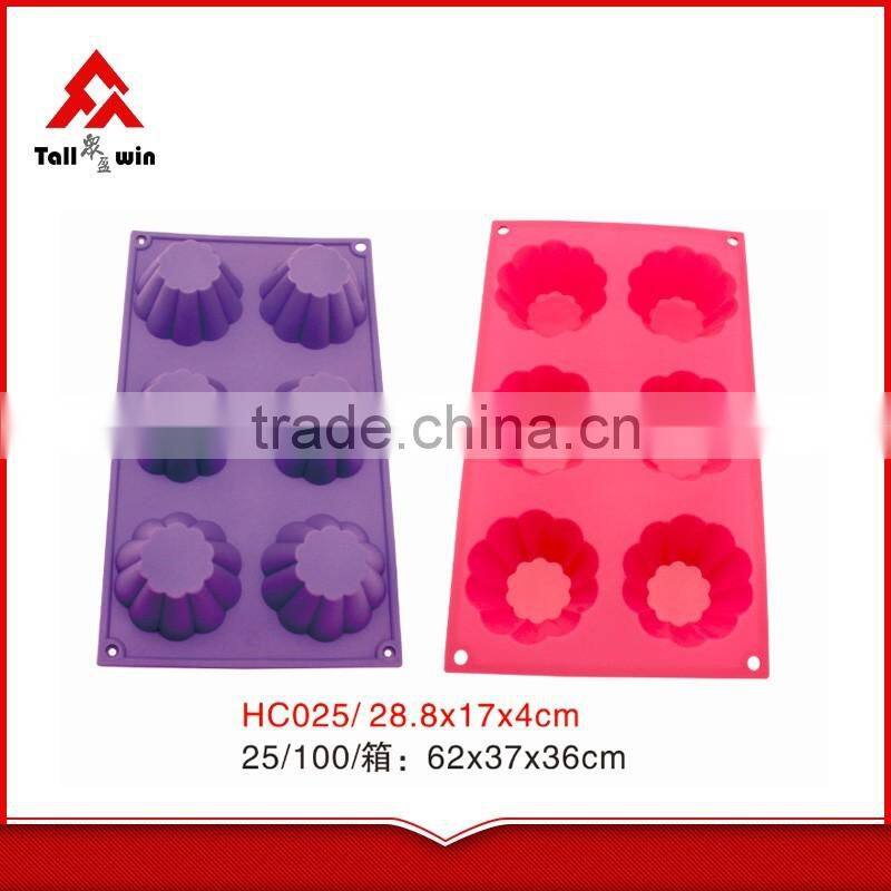 Popular silicone cupcake decorating molds set