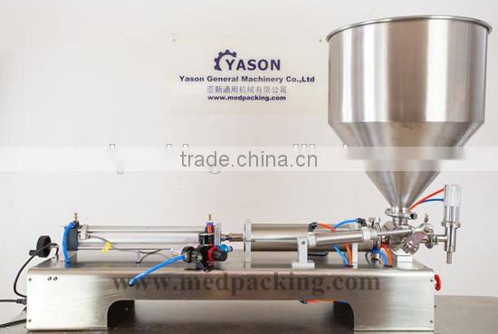 10-300ml Single Head Cream Shampoo Filling Machine Paste Filler