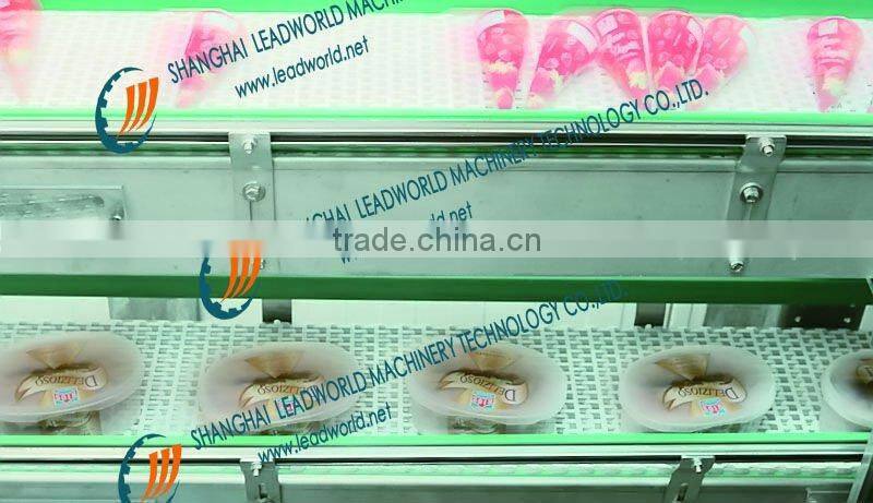 biscuit reverse & inclined conveying system