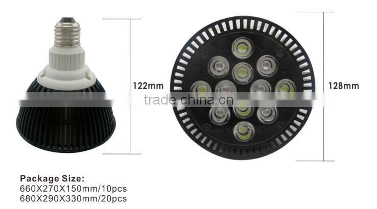 factory price 36w par replacement led grow bulbs