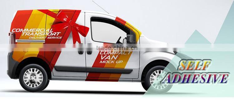 Self-Adhesive PVC Vinyl Sticker Digital Printing Vinyl Paper Roll