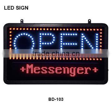 outdoor display led open sign BD-024